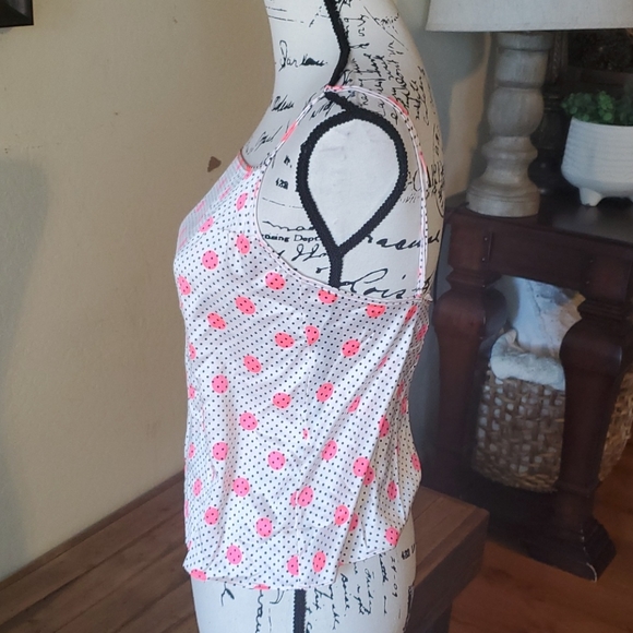 Victoria secret polka dot silk size small - Picture 2 of 5
